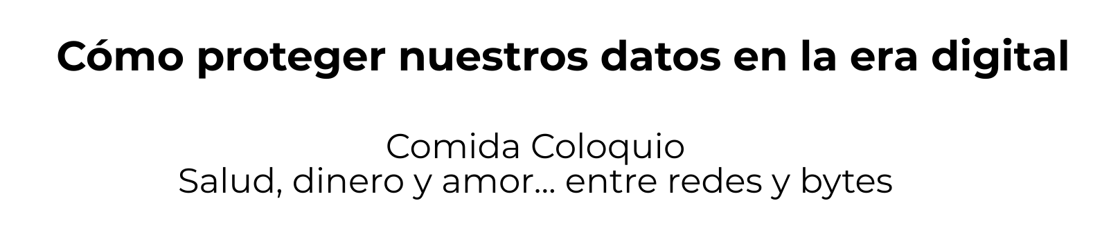 eCivis – Cómo proteger nuestros datos en la era digital