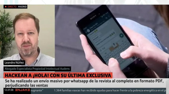 ¿Es delito compartir una revista por WhatsApp?